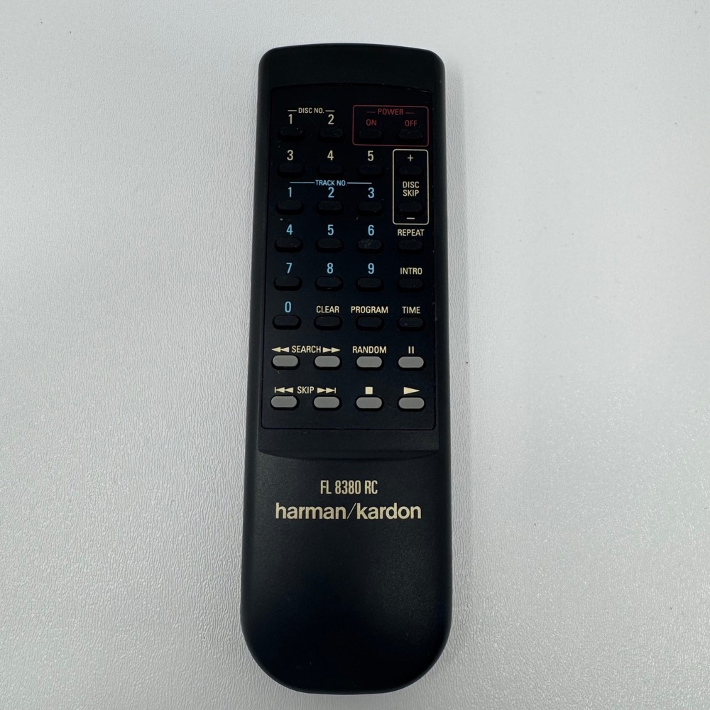 Harman Kardon FL 8380 RC Remote Control for 5 Disc CD‎ Changer Player Black